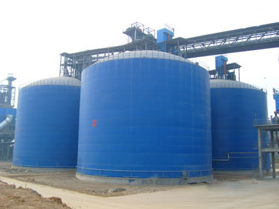 松滋水泥钢板库改造