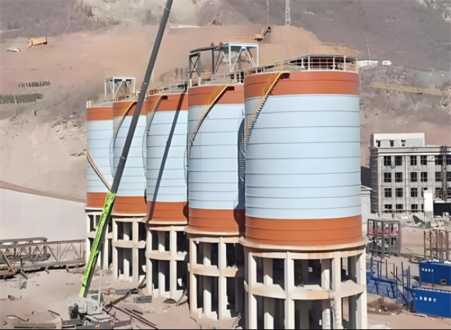 松滋高架钢板仓